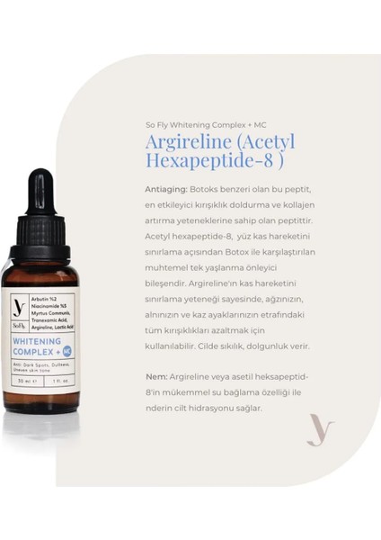 Leke Karşıtı Aydınlatıcı Anti-Aging Serum 30 ml Vegan Arbutin ve Niacinamide İçerikli Unisex indirimleri
