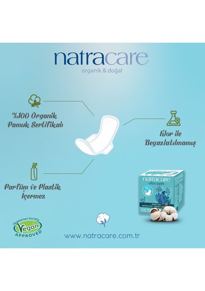 Ultra Uzun Kanatlı Hijyenik Ped - Organik Pamuk, Doğa Dostu, Klor ve Parfüm İçermeyen, 10'lu Paket, Kadınlar İçin modelleri