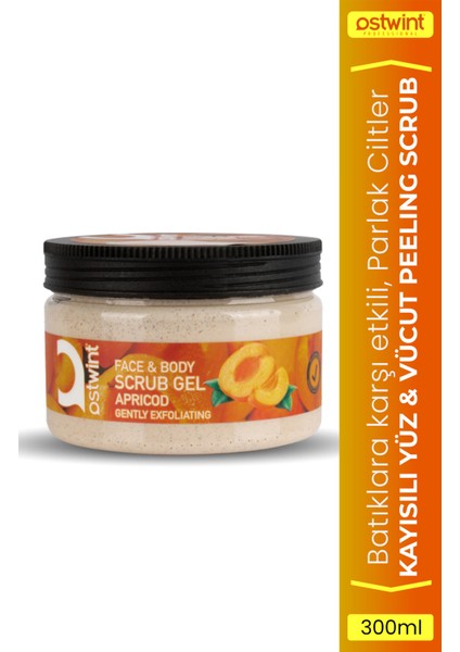 Kayısı Özlü Yüz ve Vücut Peeling Jeli 300 ml Unisex Doğal Tanecikli Arındırıcı fiyatları