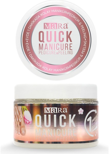 Manikür ve Pedikür Peelingi - Tırnakları Güçlendiren ve Beyazlatan Doğal Yağ, 2 x 300 gr, Unisex, Kolay Uygulama fiyatları