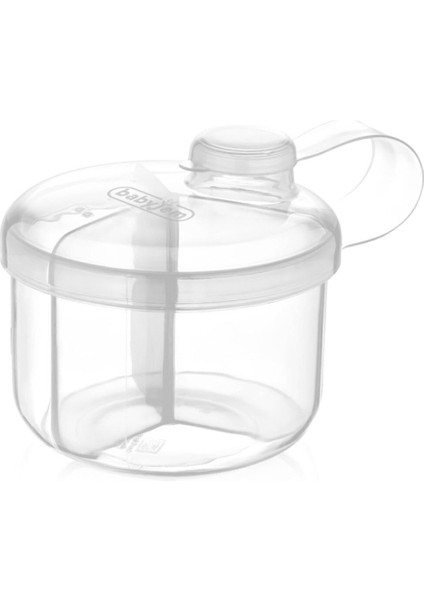 Beyaz Toz Mama Kabı 3 Bölmeli Seyahat Tipi Sterilize Edilebilir Mikrodalga Uyumlu 3 Porsiyon