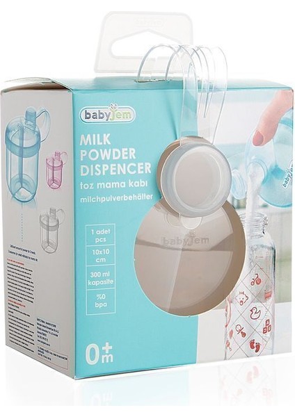 Beyaz Toz Mama Kabı 3 Bölmeli Seyahat Tipi Sterilize Edilebilir Mikrodalga Uyumlu 3 Porsiyon