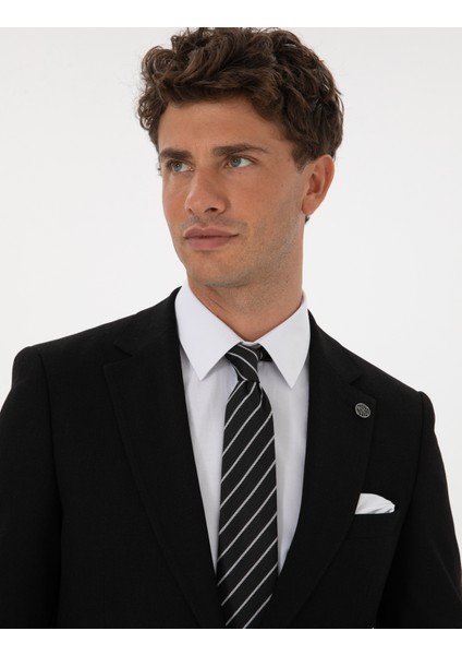 Erkek Siyah Ex. Slim Fit Takım Elbise 50305683-VR046 fiyatları