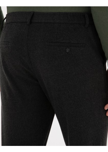 Erkek Antrasit Ex. Slim Fit Kumaş Pantolon 50311574-VR006