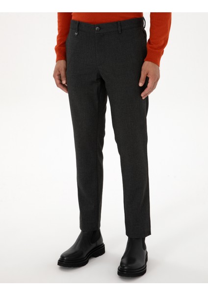 Erkek Antrasit Slim Fit Kumaş Pantolon 50317628-VR006 fiyatları