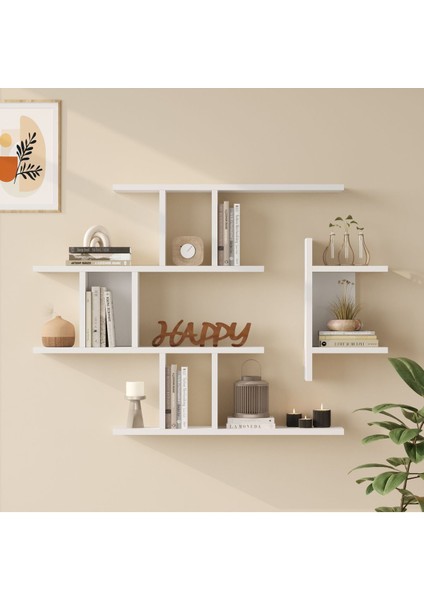 Shelf 25 Duvar Rafı Beyaz WL25-W