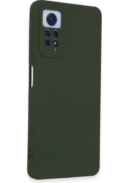Newface Xiaomi Redmi Note 12 Pro 4g Kılıf Nano Içi Kadife Silikon - Koyu Yeşil fiyatları