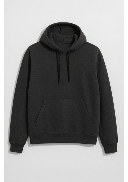 Erkek Kapüşonlu Cepli Içi Polarlı Sweatshirt fiyatları
