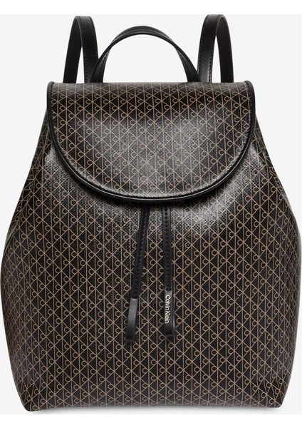 Laura Ashley Ck LV04F3271G Emblem Aop Flap Kadın Çanta