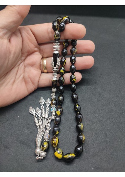 Zeyn Usta Eseri Imame Gümüş Nakkaş Pençe Model Sıkma Kehribar Sertifikalı 8397 fırsatları