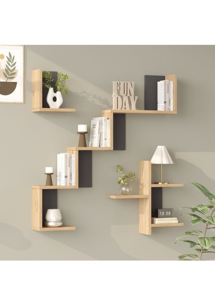 Shelf 27 Duvar Rafı Sepet-Antrasit WL27-SA fiyatları
