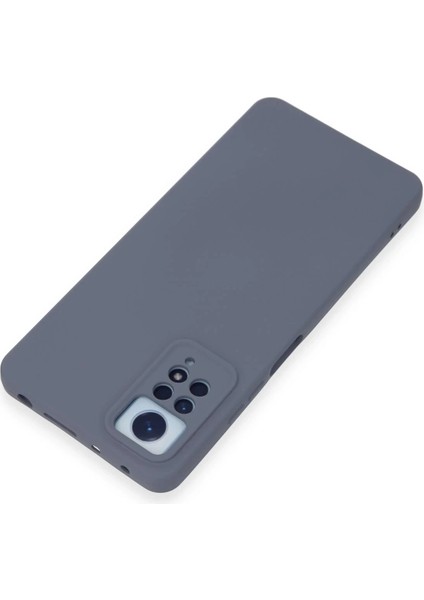 Newface Xiaomi Redmi Note 12 Pro 4g Kılıf Nano Içi Kadife Silikon - Gri modelleri
