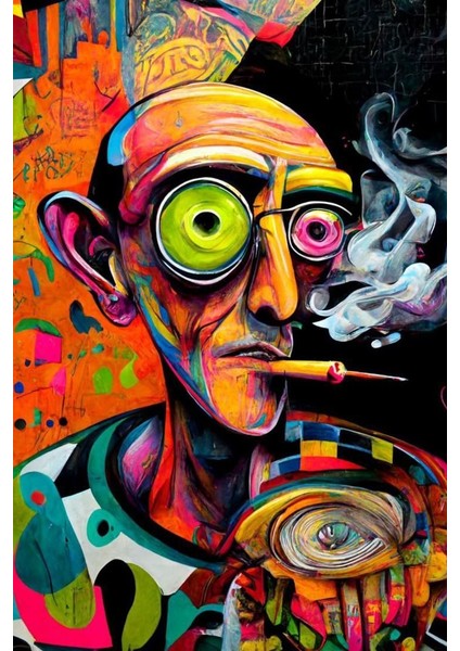 Soyutsal Modern Sanat Portre Ev Duvar Salon Güzellik Salonu Ofis Dükkan Dekarasyon Kanvas Tablo fiyatları