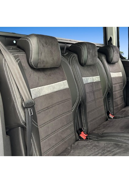 Citroen Berlingo Araca Özel Oto Koltuk Kılıfı - Tay Tüyü ve Deri fırsatları