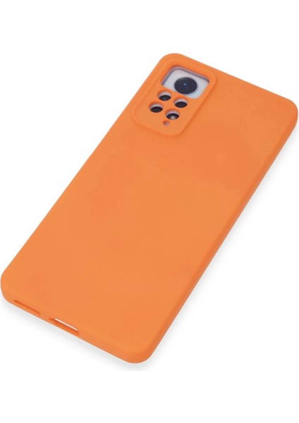 Newface Xiaomi Redmi Note 12 Pro 4g Kılıf Nano Içi Kadife Silikon - Turuncu fırsatları