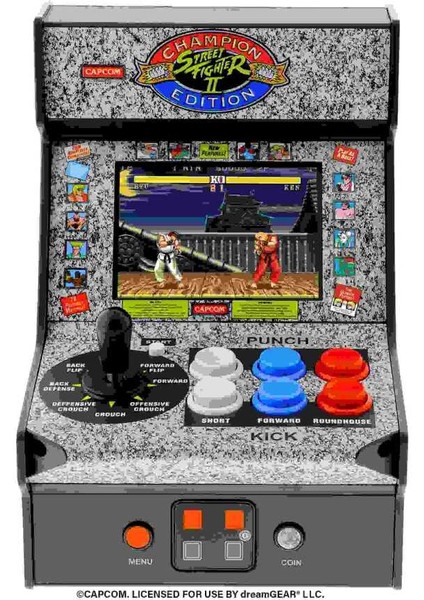 19CM Str Fıghter Iı Champ Retro Konsol CON. MARC- 3283