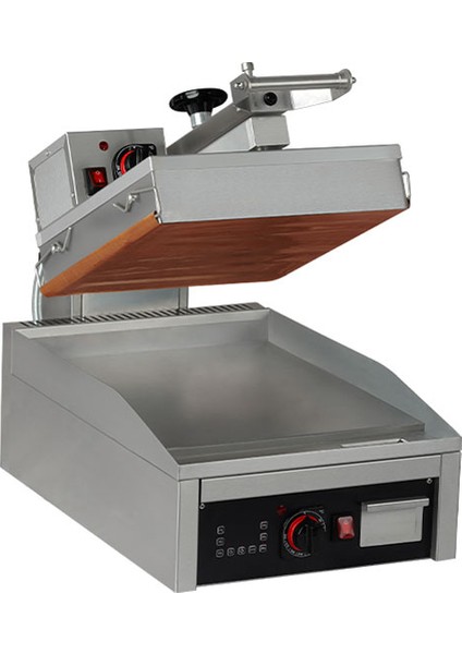 BRG01 E15 Tek Kapaklı Burger Makinesi, Elektrikli