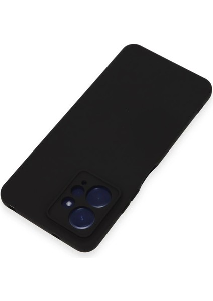 Newface Xiaomi Redmi Note 12 4g Kılıf Nano Içi Kadife Silikon - Siyah modelleri