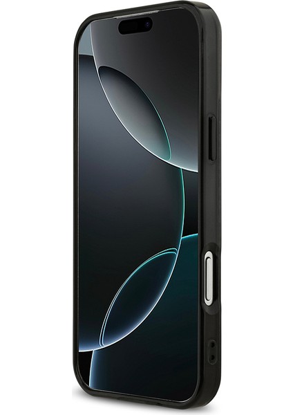 iPhone 17 Pro Max Kılıf Amg Lisanslı M-Safe Uyumlu Kırmızı Çapraz Çizgili Kapak Siyah-Kırmızı indirimleri