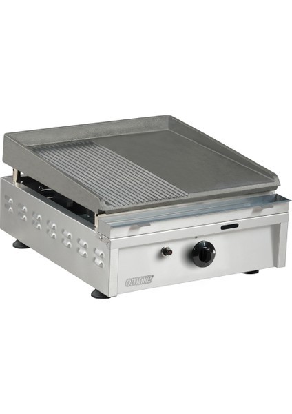 IZG02.N11 Z5F Döküm Pleyt Izgara, 40 Cm, Gazlı