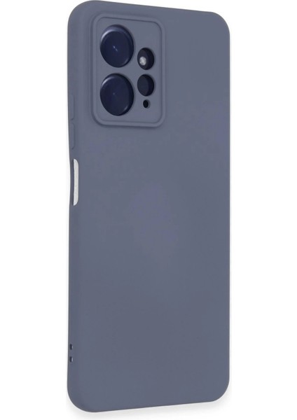 Newface Xiaomi Redmi Note 12 4g Kılıf Nano Içi Kadife Silikon - Gri fiyatları