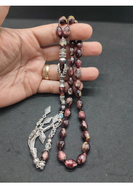 Zeyn Usta Eseri Imame Gümüş Nakkaş Pençe Model Sıkma Kehribar Sertifikalı 8395 fırsatları