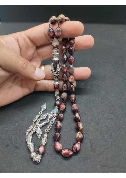 Zeyn Usta Eseri Imame Gümüş Nakkaş Pençe Model Sıkma Kehribar Sertifikalı 8395 indirimleri