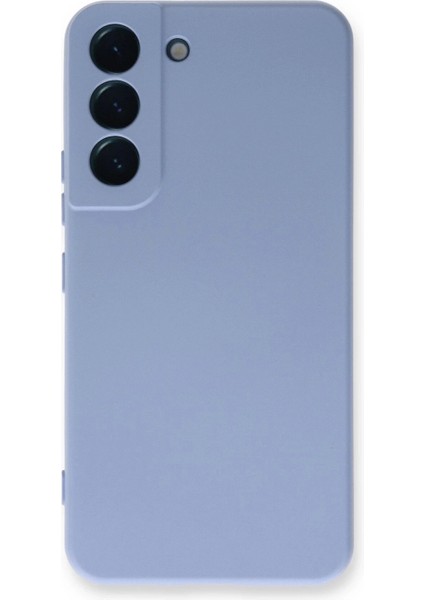 Newface Samsung Galaxy S22 Plus Kılıf Nano Içi Kadife Silikon - Lila