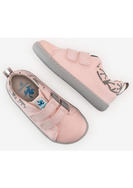 Smart Walker Canvas Play Toz Pembe Barefoot Çocuk Ayakkabı
