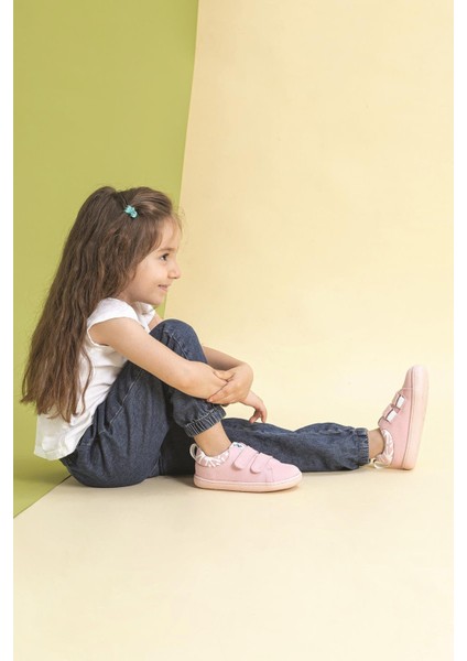 Smart Walker Canvas Play Toz Pembe Barefoot Çocuk Ayakkabı indirimleri