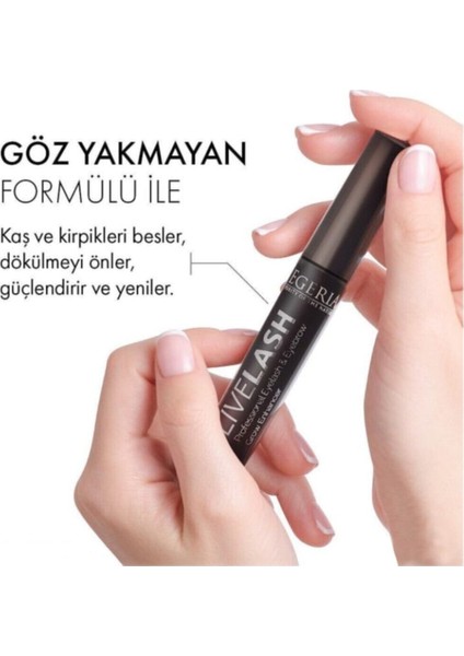 Egeria Kaş ve Kirpik Serumu 12 ml Hassas Kıl Köklerini Güçlendiren Yoğun Besleyici Formül fırsatları