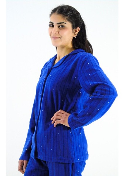 Önden Düğmeli Polar Pijama Takımı fiyatları