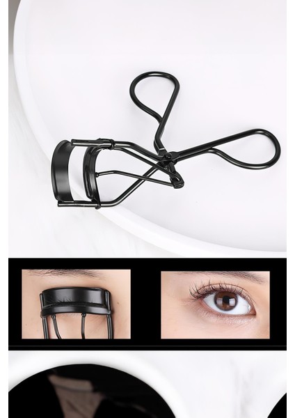 Siyah Kirpik Kıvırıcı - Hacim Artırıcı, Ergonomik Tasarım ve Besleyici Formül ile Uzun Süreli Kıvrım indirimleri