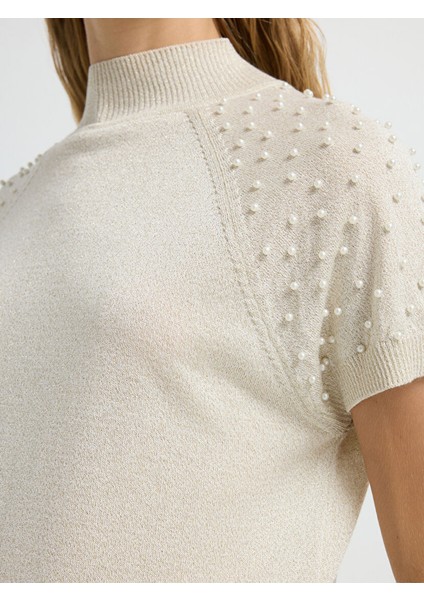 Inci Simli Triko Kazak Kemik 13945620000 fiyatları