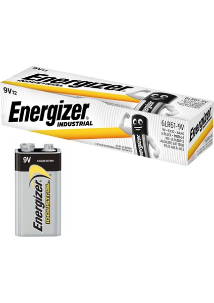 9 Volt Alkalin ENERGİZER12 Li Paket Son KUL:12/2030 fiyatları