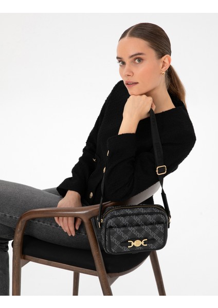 Kadın Siyah Çapraz Çanta 50315859-VR046
