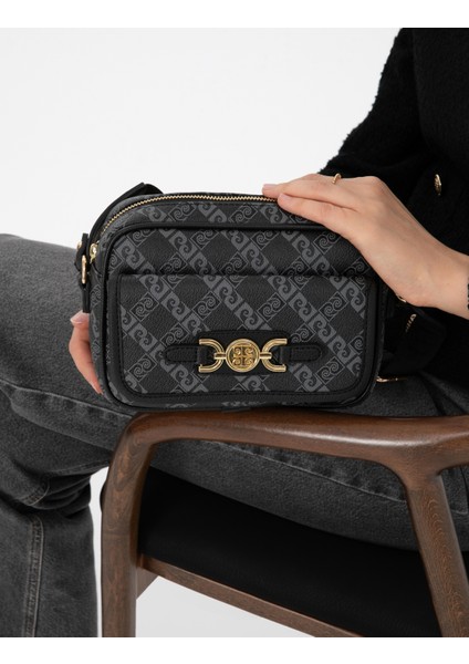 Kadın Siyah Çapraz Çanta 50315859-VR046 fiyatları