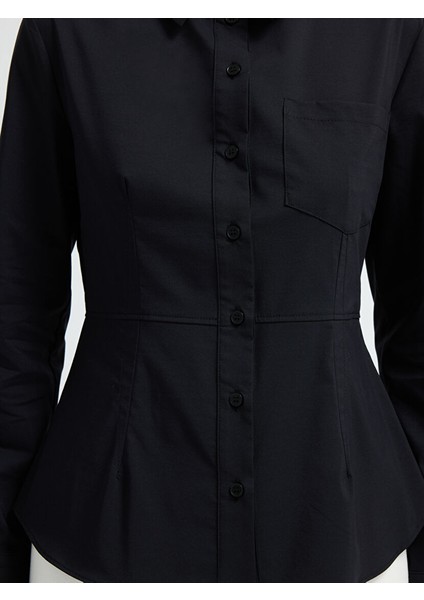 Dikiş Detaylı Gömlek Siyah 13045807000 fiyatları