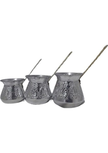 Cezve 3'lü Set Alüminyum