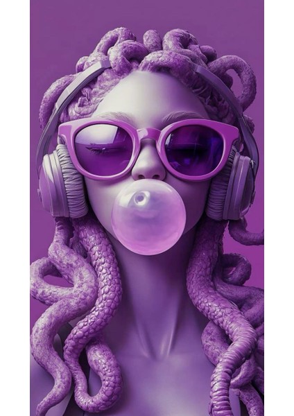 Modern Sanat Medusa Duvar Salon Güzellik Salonu Ofis Dükkan Dekarasyon Kanvas Tablo fiyatları