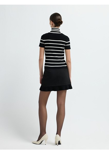 Balıkçı Yaka Triko Kazak C.siyah 13945625000 indirimleri