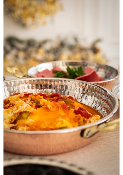 Bakır Tava 3'lü Set modelleri