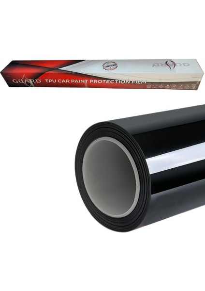 Kaput Koruma Folyo Premium 152 cm x 15 mt Siyah Tpu (3 KATMAN-200 Micron/7,5mil)