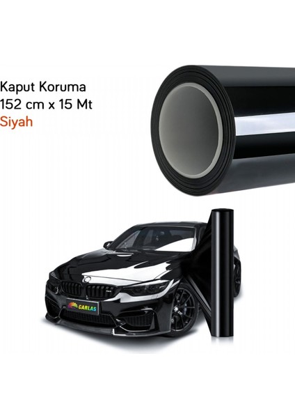 Kaput Koruma Folyo Premium 152 cm x 15 mt Siyah Tpu (3 KATMAN-200 Micron/7,5mil) fiyatları