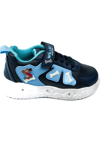 0025 Willas Lacivert Erkek Çocuk Spor Ayakkabı fiyatları