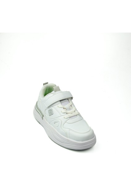 2029 Beyaz Kız Çocuk Spor Ayakkabı