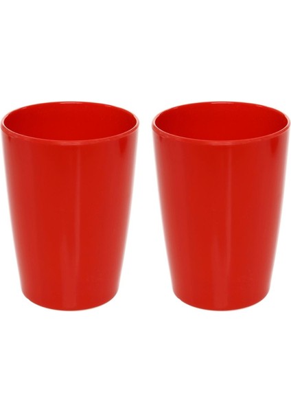 2 Adet Diş Fırçalık ve Macun Kabi Kırmızı Melamin 8X8X11CM 400ML Banyo Seti modelleri
