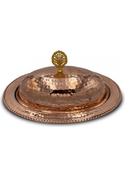 Sunumluk Kayık Model 35 cm Bakır Kırmızı fiyatları