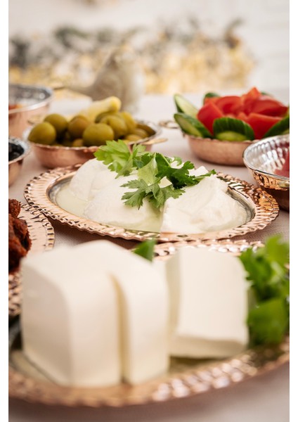 Bakır Sunum Tabağı 1 Adet