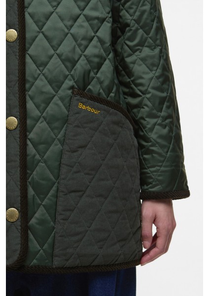 Meryl Kapitone Ceket OL74 Olive/ancient Tartan indirimleri